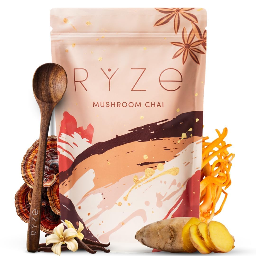 Organic Adaptogenic Mushroom Chai Tea