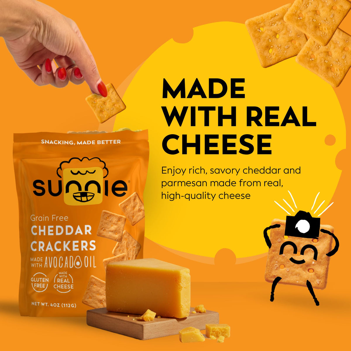 Sunnie Gluten Free Crackers