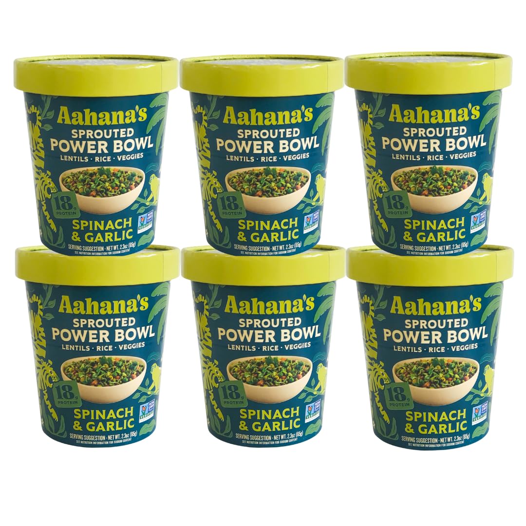 Sprouted Lentil Power Bowls