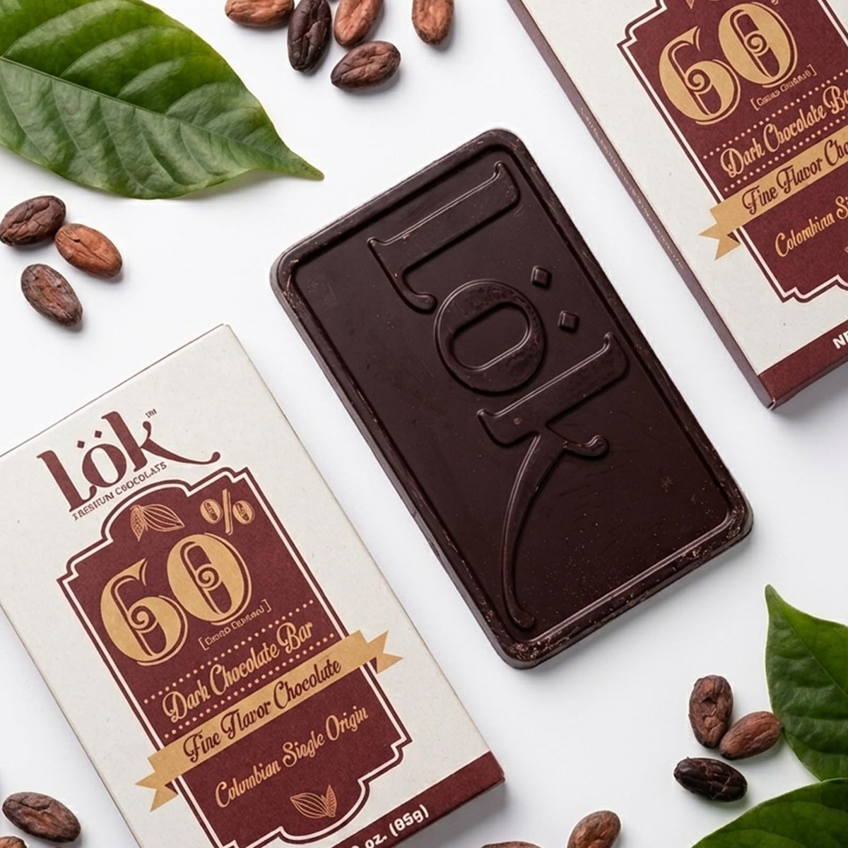 Lök Gluten Free Classic Dark Chocolate Bar (3 oz)