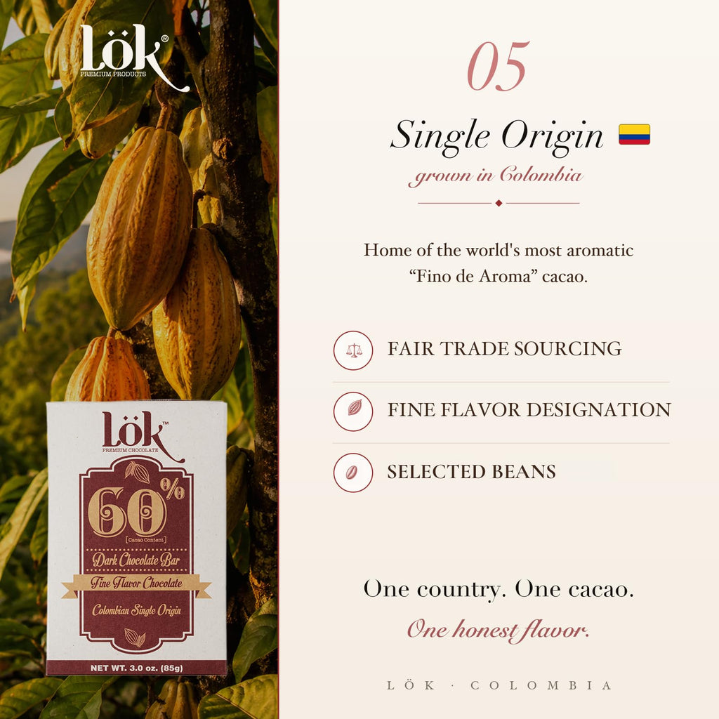 Lök Gluten Free Classic Dark Chocolate Bar (3 oz)