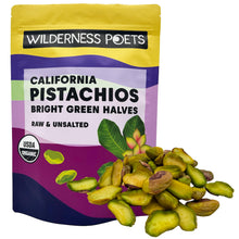 Organic Unsalted Pistachio Halves