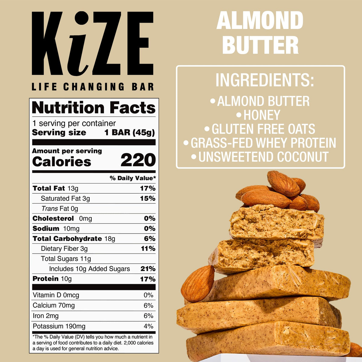 KiZE Life Changing Bar