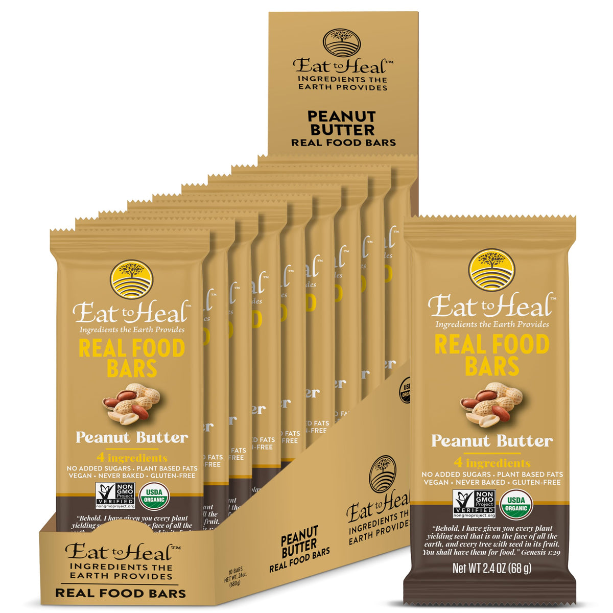 Organic Vegan Protein Bars