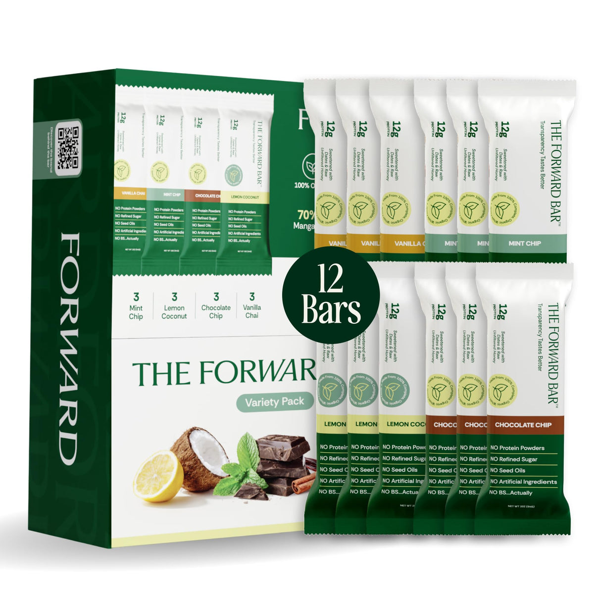 Whole-Food Plant-Based Protein Bars